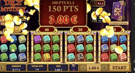 Dice of mystery winkopie